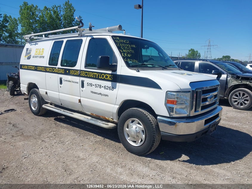 2012 FORD ECONOLINE E250 VAN