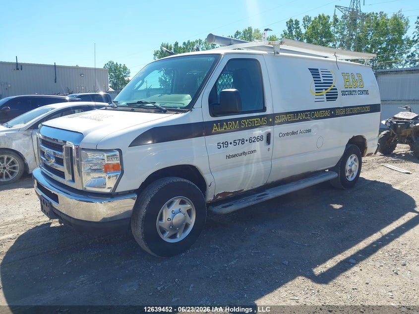 2012 Ford Econoline, Charity, IAAI, VIN 1FTNE2EW8CDA84291 — photo 2