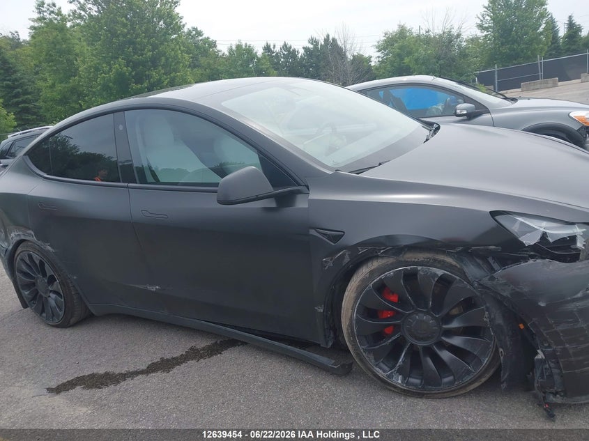2022 TESLA MODEL Y SPORT UTILITY VEHICLE ELECTRIC