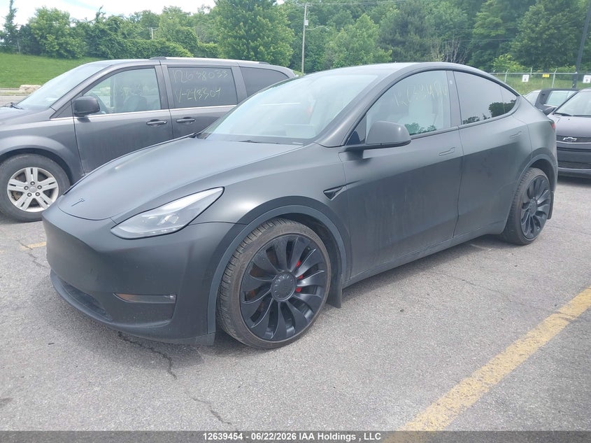 2022 TESLA MODEL Y SPORT UTILITY VEHICLE ELECTRIC