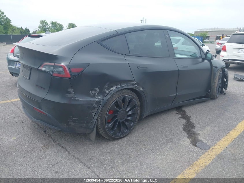 2022 TESLA MODEL Y SPORT UTILITY VEHICLE ELECTRIC