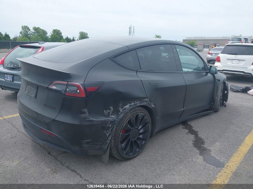 2022 TESLA MODEL Y SPORT UTILITY VEHICLE ELECTRIC