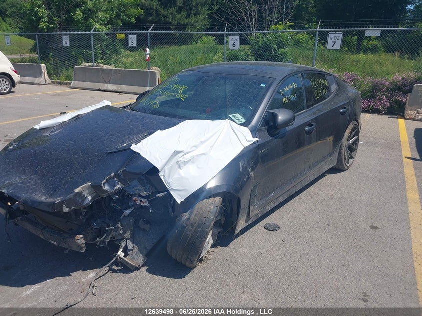 Vin: knae55lcxn6121470, lot: 3040335, kia stinger gt2 20222