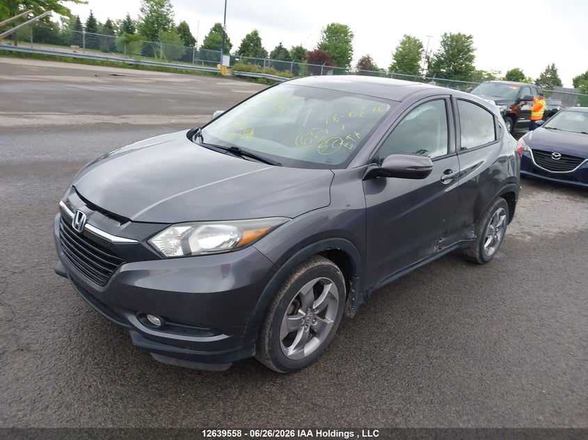 2018 Honda Hr-V Ex, Left Side, IAAI, VIN 3CZRU6H53JM109284 — photo 2