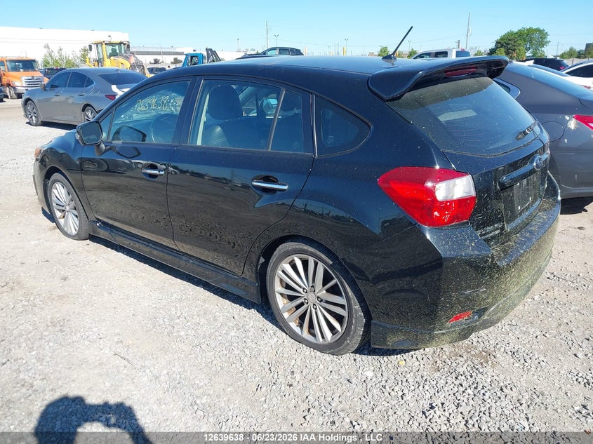 2012 SUBARU IMPREZA SEDAN 2.0L H-4 DOHC, VVT, 148HP