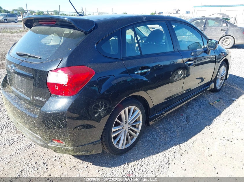 2012 SUBARU IMPREZA SEDAN 2.0L H-4 DOHC, VVT, 148HP