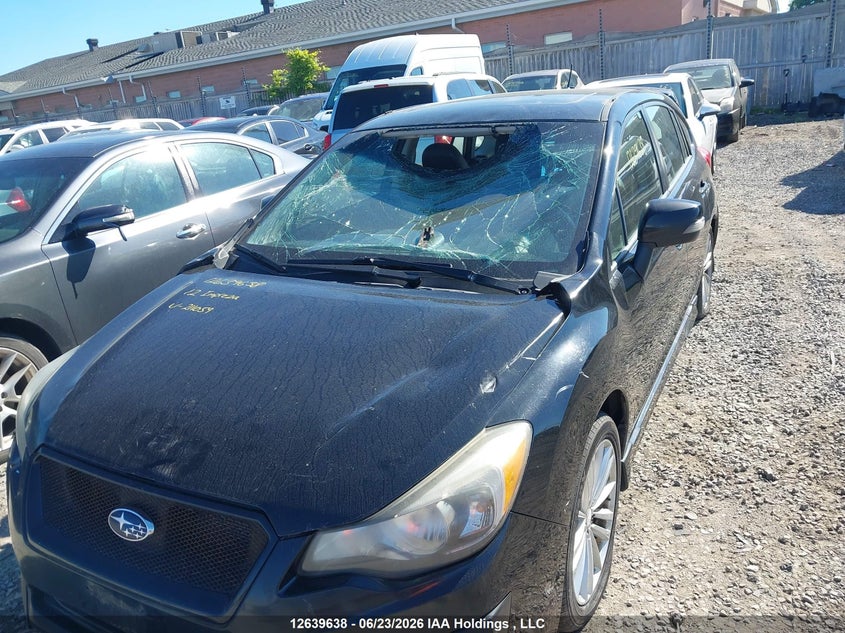 2012 SUBARU IMPREZA SEDAN 2.0L H-4 DOHC, VVT, 148HP