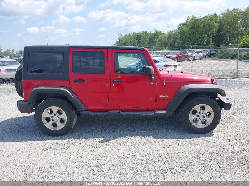 2014 Jeep Wrangler Unlimited Sahara VIN: 1C4BJWEGXEL127164 Lot: 12639641
