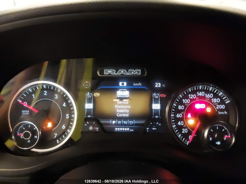 2023 RAM 1500 PICKUP 5.7L V-8 VVT, 395HP
