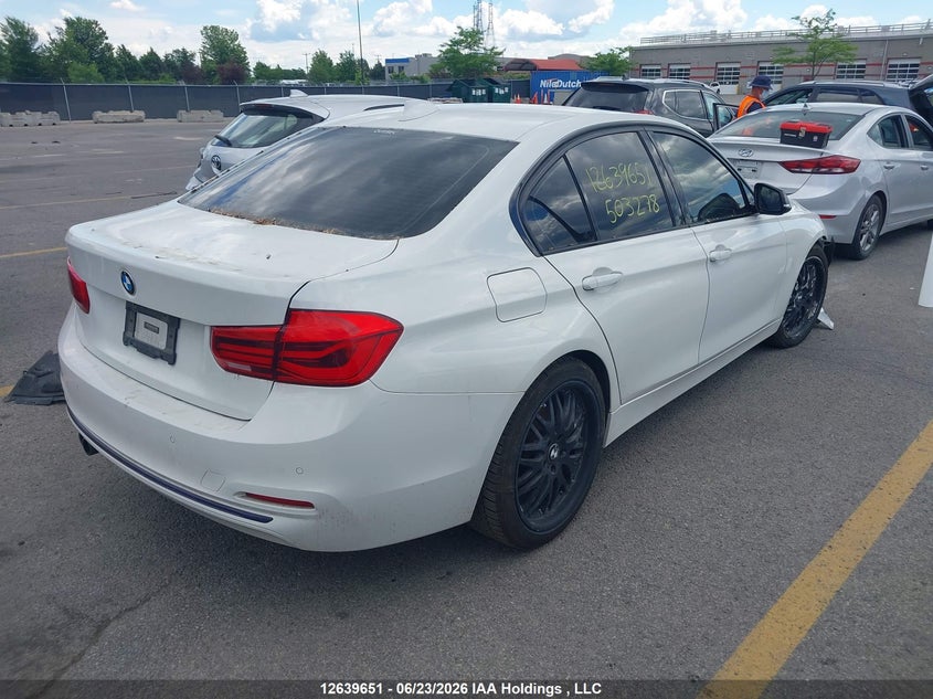 2016 BMW 3ER SEDAN 2.0L I-4 DI, DOHC, VVT, TURBO, 241HP
