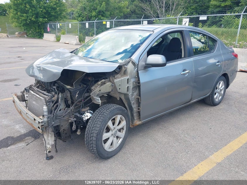 2012 NISSAN VERSA SEDAN 1.6L I4 FI DOHC 16V NF4