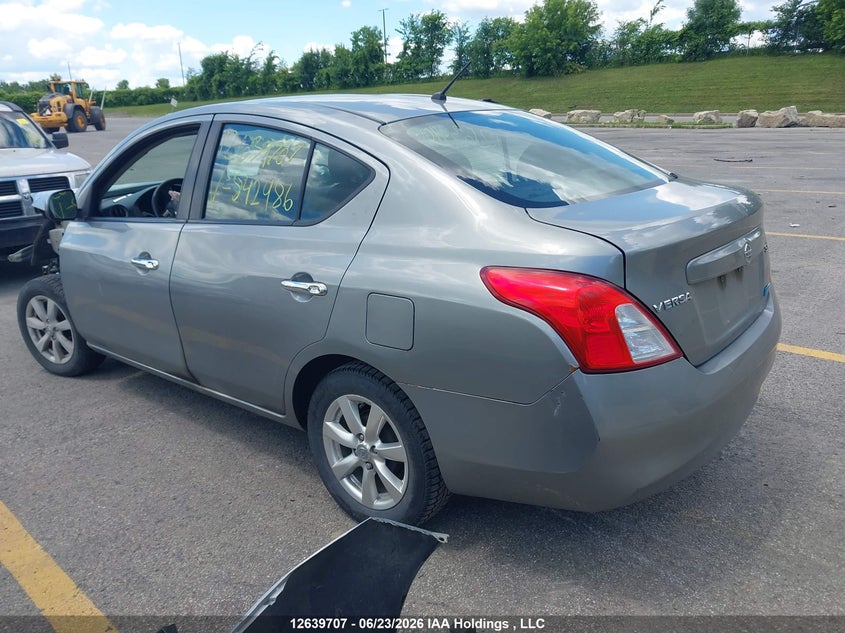 2012 NISSAN VERSA SEDAN 1.6L I4 FI DOHC 16V NF4
