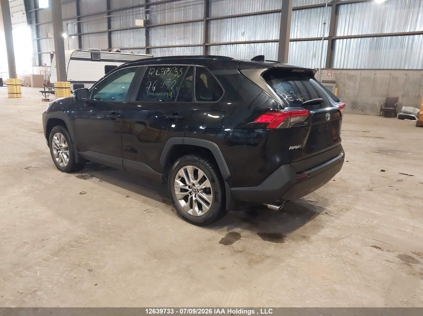 Vin: 2t3r1rfv9mc230599, lot: 3040571, toyota rav4 20213