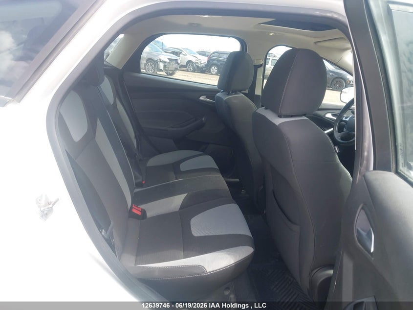 2012 FORD FOCUS SEDAN 2.0L I-4 DI, DOHC, VVT, 160HP