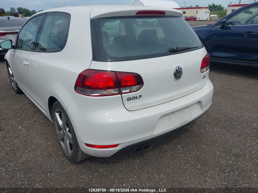 Vin: wvwba7aj3cw033792, lot: 3040588, volkswagen golf 2.5l sportline/2.5l trendline 20123