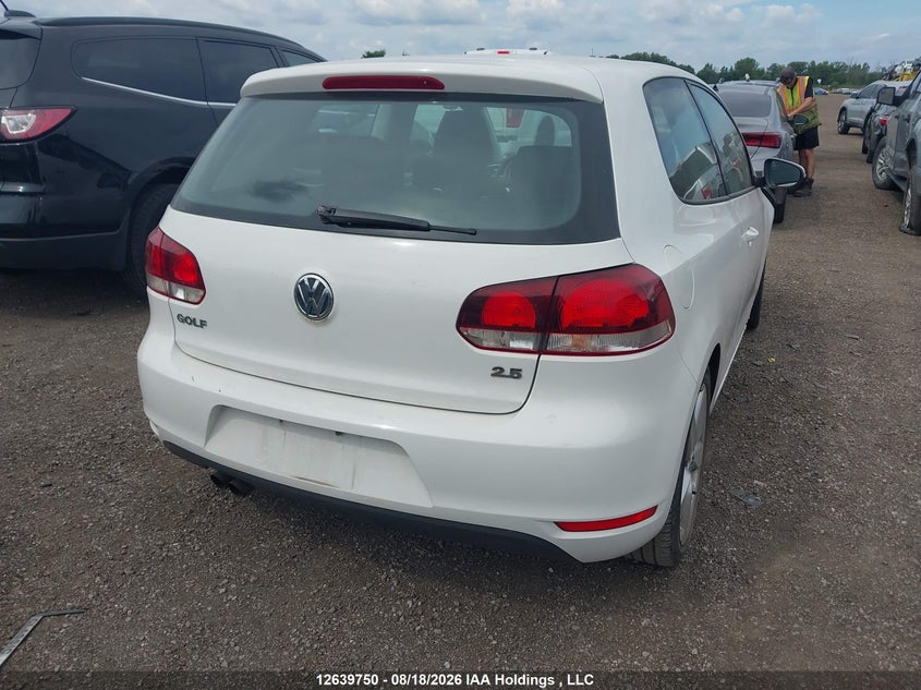 Vin: wvwba7aj3cw033792, lot: 3040588, volkswagen golf 2.5l sportline/2.5l trendline 20124
