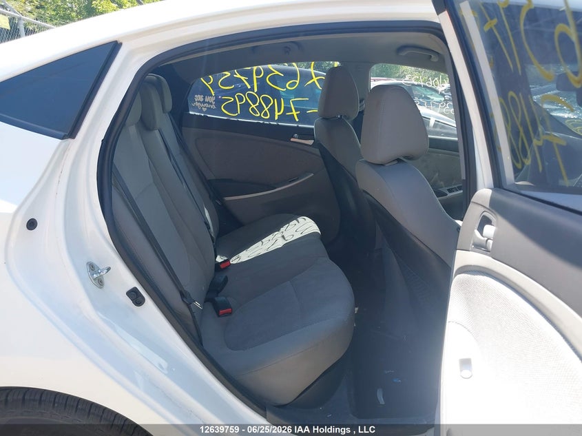 2014 Hyundai Accent Gl VIN: KMHCT4AE2EU748895 Lot: 12639759