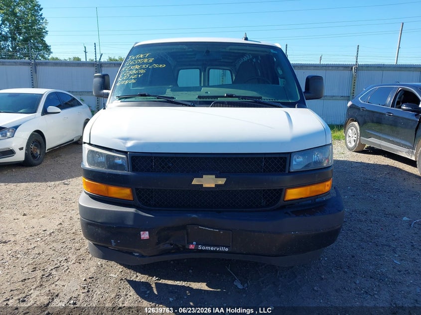 2019 Chevrolet Express 2500 VIN: 1GCWGBFP5K1288696 Lot: 12639763