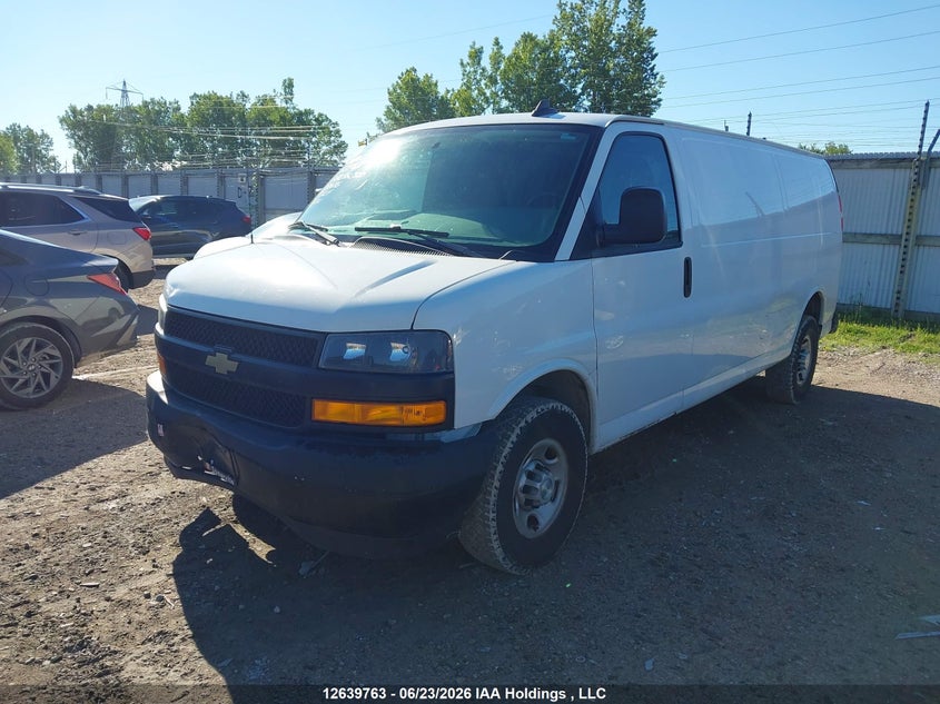 2019 Chevrolet Express, Удар спереду, IAAI, VIN 1GCWGBFP5K1288696 — фото 2