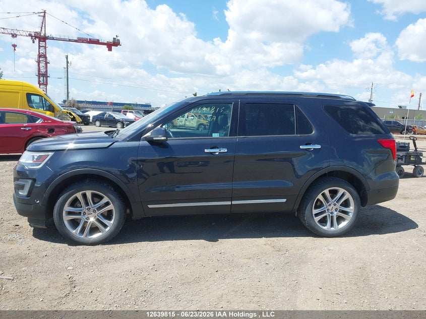 2017 Ford Explorer Limited VIN: 1FM5K8F88HGC15801 Lot: 12639815