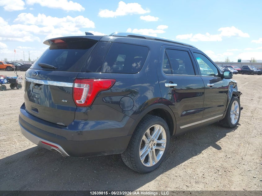 2017 Ford Explorer Limited VIN: 1FM5K8F88HGC15801 Lot: 12639815