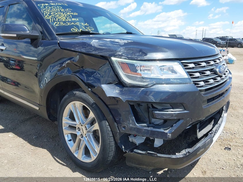2017 Ford Explorer Limited VIN: 1FM5K8F88HGC15801 Lot: 12639815