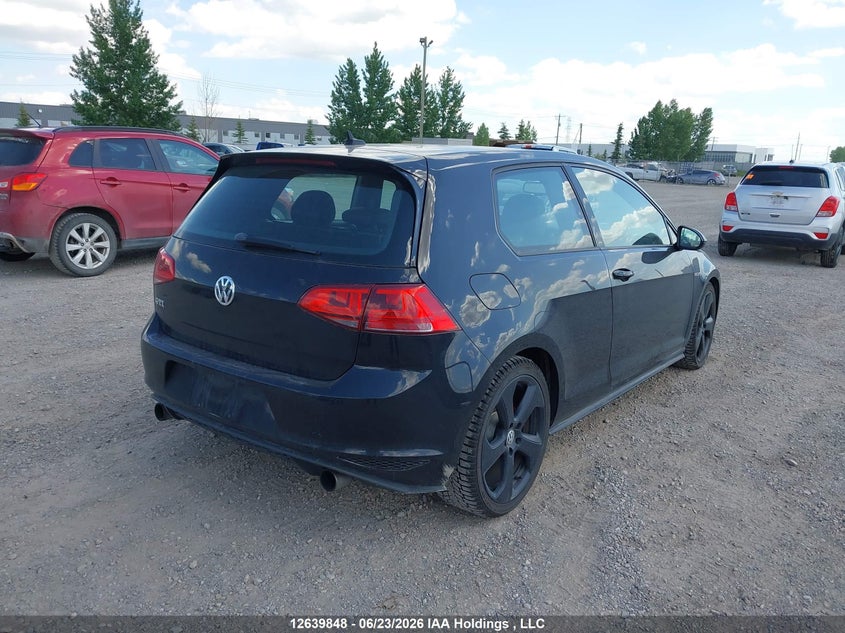 2015 Volkswagen Gti VIN: 3VWTT7AU7FM037693 Lot: 12639848