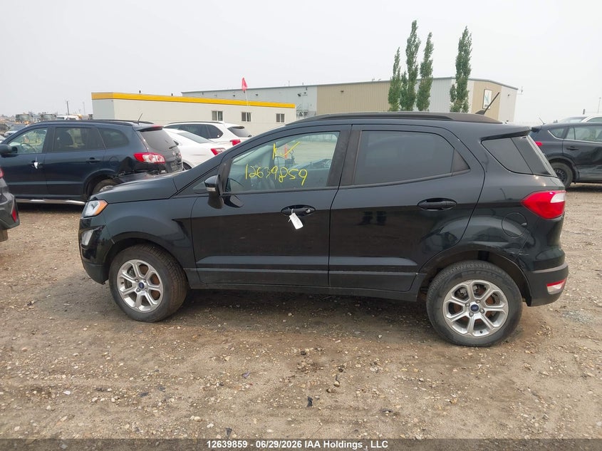 2021 Ford Ecosport Se VIN: MAJ6S3GLXMC408733 Lot: 12639859