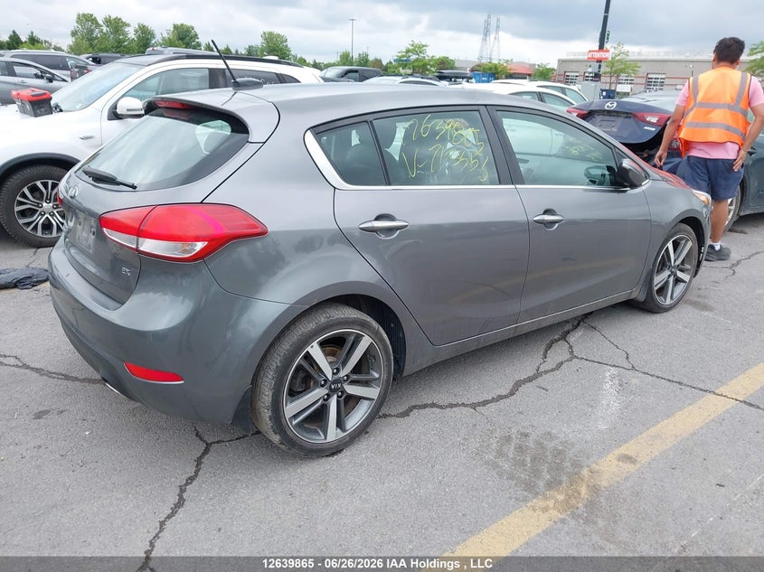 2017 KIA FORTE HATCHBACK 2.0L I-4 DI, DOHC, VVT, 164HP