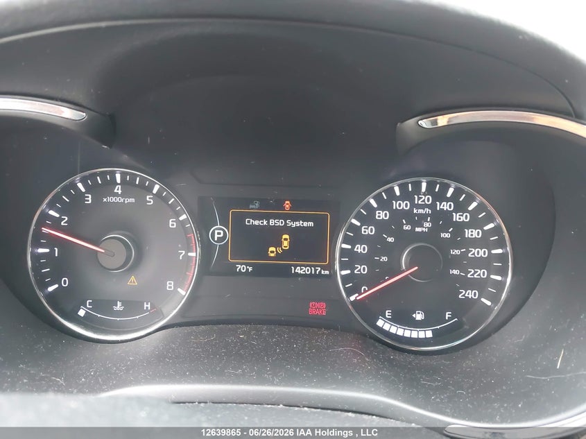 2017 KIA FORTE HATCHBACK 2.0L I-4 DI, DOHC, VVT, 164HP