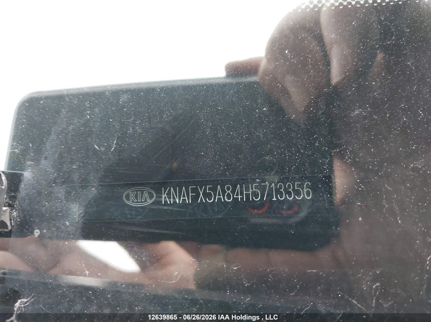 2017 KIA FORTE HATCHBACK 2.0L I-4 DI, DOHC, VVT, 164HP
