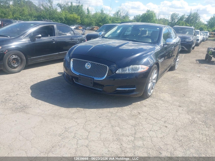 2012 Jaguar XJ, Rear, IAAI, VIN SAJXA2GB6CLV23364 — photo 2