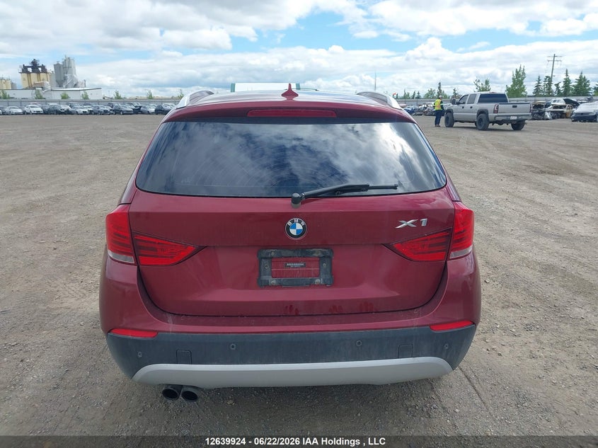 2012 BMW X1 SPORT UTILITY VEHICLE 2.0L I-4 DI, DOHC, VVT, TURBO, 241HP