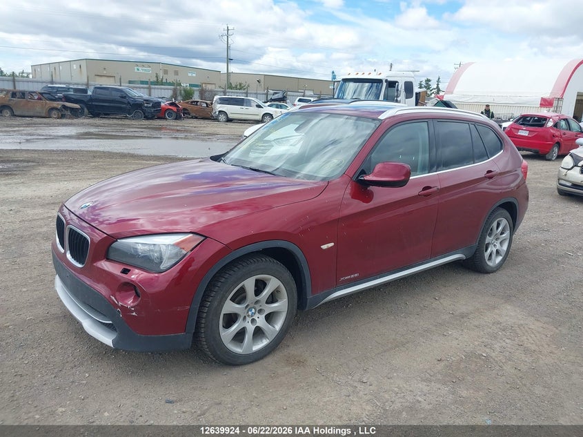 2012 BMW X1 SPORT UTILITY VEHICLE 2.0L I-4 DI, DOHC, VVT, TURBO, 241HP