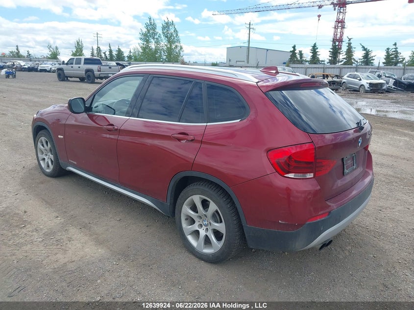 2012 BMW X1 SPORT UTILITY VEHICLE 2.0L I-4 DI, DOHC, VVT, TURBO, 241HP