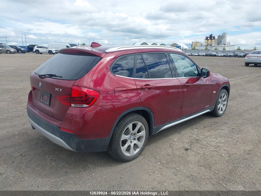 2012 BMW X1 SPORT UTILITY VEHICLE 2.0L I-4 DI, DOHC, VVT, TURBO, 241HP