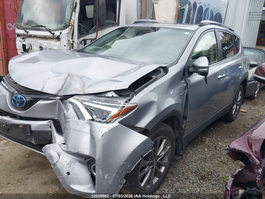 Vin: jtmdjrev0jd256902, lot: 3040846, toyota rav4 hv limited 20182