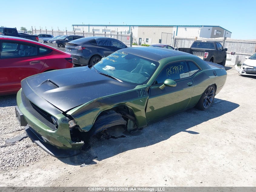 Vin: 2c3cdzbtxph667889, lot: 3040857, dodge challenger r/t 20232