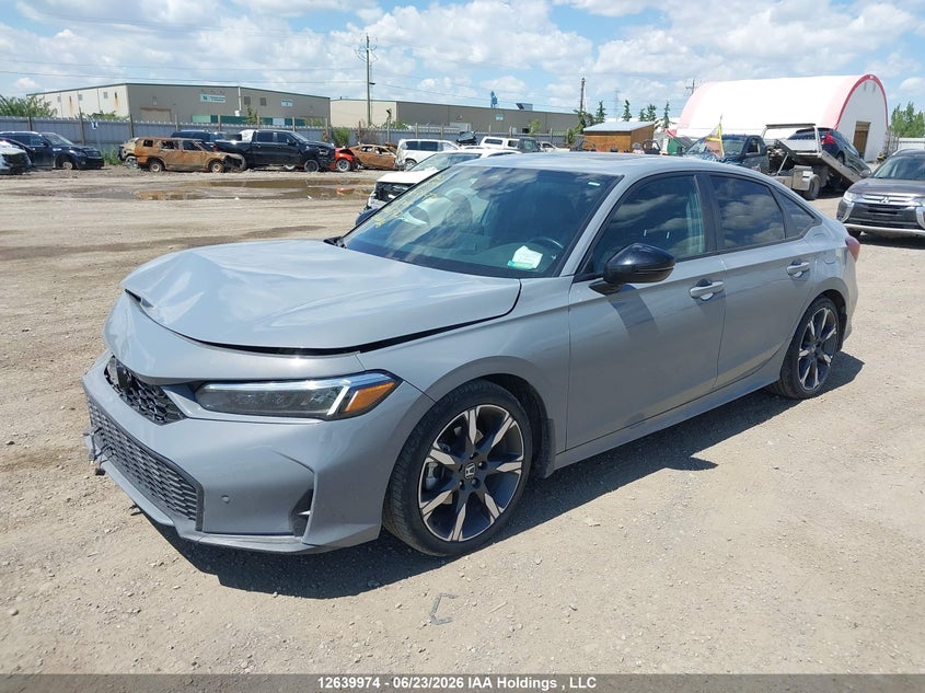 2025 Honda Civic, Front, IAAI, VIN 2HGFE4F83SH006777 — photo 2