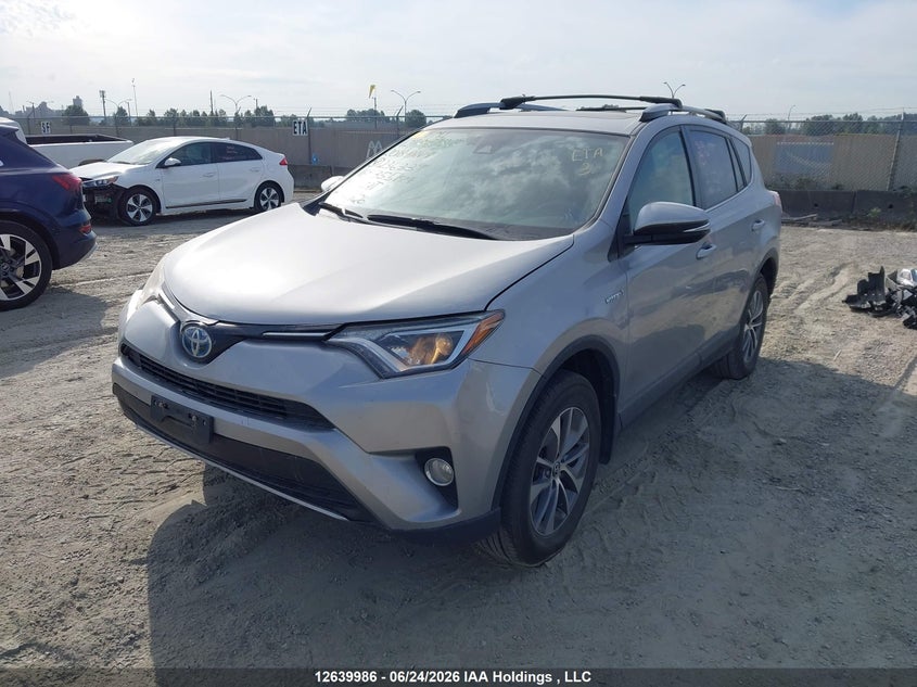 2018 Toyota RAV 4, Rear, IAAI, VIN JTMRJREV1JD236339 — photo 2