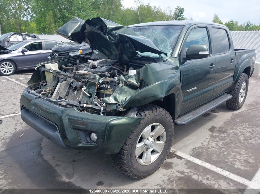 2013 Toyota Tacoma, Удар спереду, IAAI, VIN 5TFLU4EN7DX058892 — фото 2