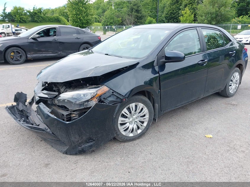 2018 Toyota Corolla, Удар спереди, IAAI, VIN 2T1BURHE2JC093872 — фото 2