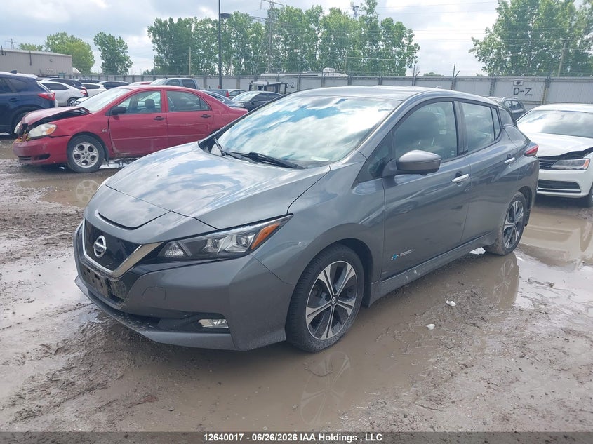 2018 Nissan Leaf, Благотворительность, IAAI, VIN 1N4AZ1CP0JC314813 — фото 2