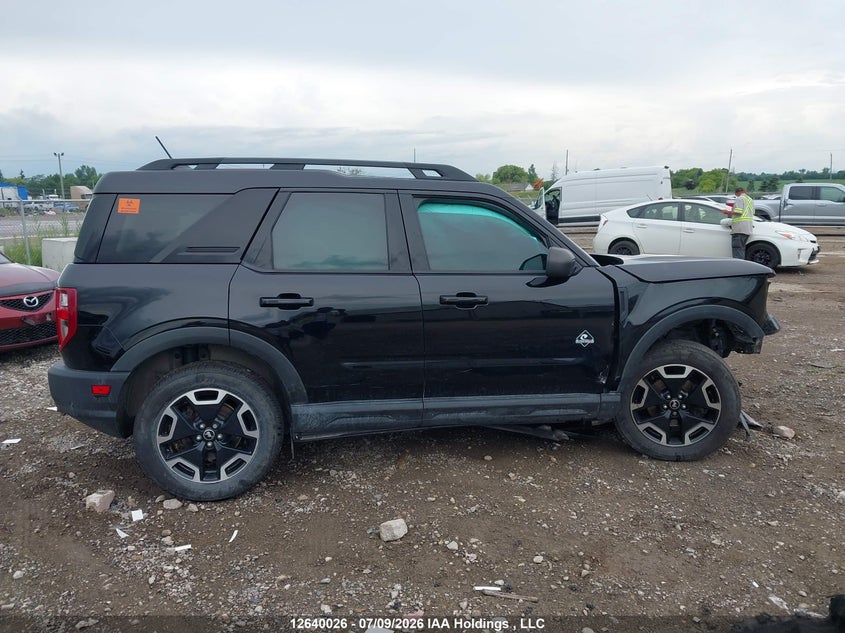 2022 Ford Bronco Sport Outer Banks VIN: 3FMCR9C61NRD51221 Lot: 12640026