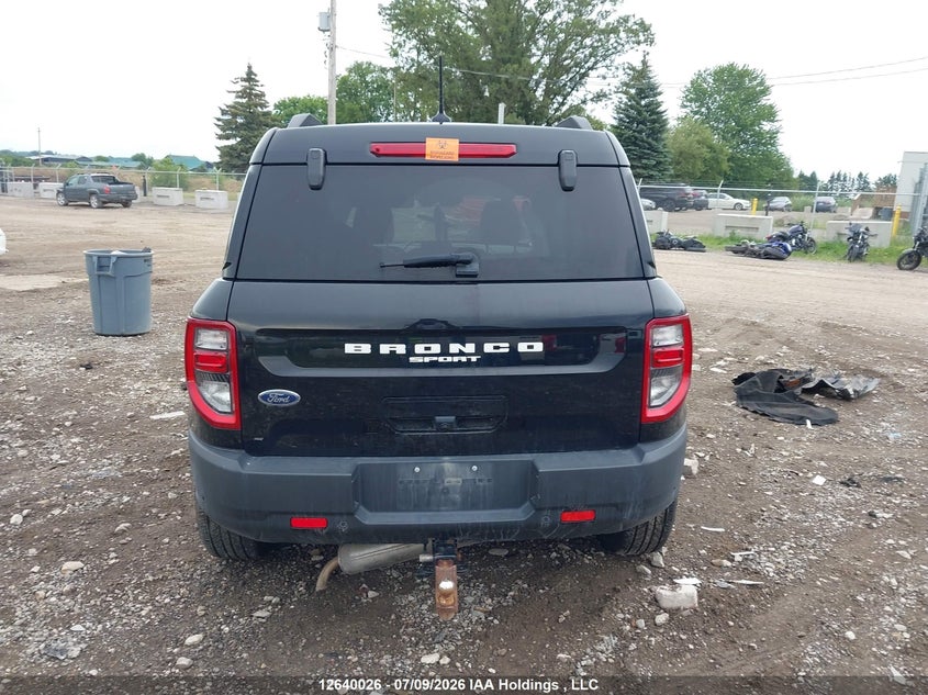 2022 Ford Bronco Sport Outer Banks VIN: 3FMCR9C61NRD51221 Lot: 12640026