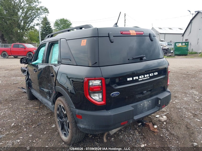 2022 Ford Bronco Sport Outer Banks VIN: 3FMCR9C61NRD51221 Lot: 12640026
