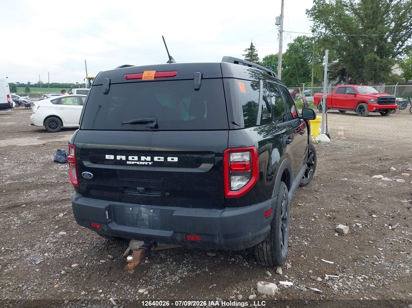 2022 Ford Bronco Sport Outer Banks VIN: 3FMCR9C61NRD51221 Lot: 12640026