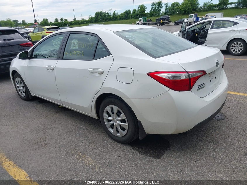 Vin: 2t1burhe3ec208713, lot: 3040923, toyota corolla l/le/le pls/prm/s/s pls 20143