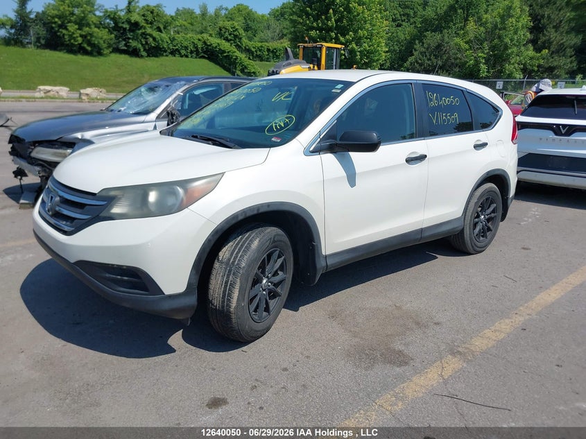 2013 Honda CR-V, Затоплення, IAAI, VIN 2HKRM4H35DH115509 — фото 2