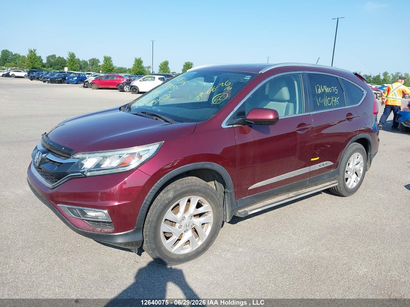2016 Honda CR-V, Затопление, IAAI, VIN 2HKRM4H5XGH110196 — фото 2